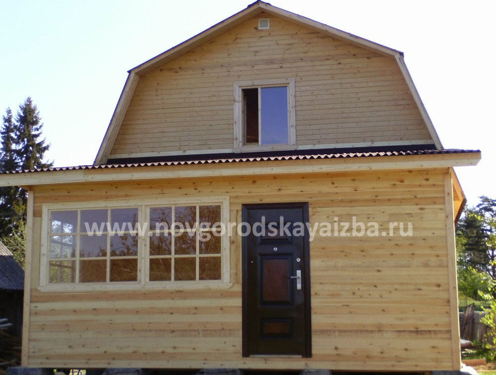 Бюджетные дома из бруса