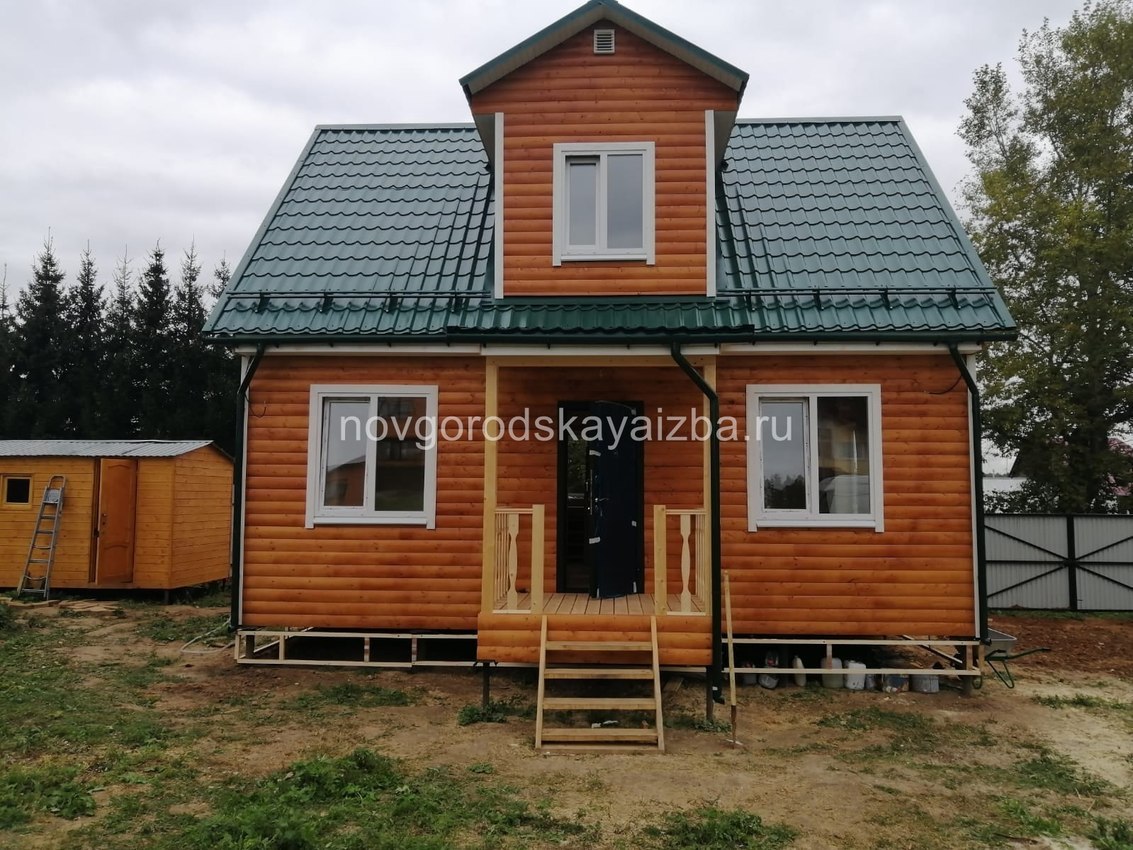 Дачный дом из бруса под ключ