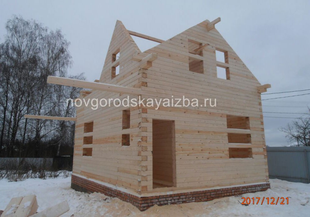 Дачные дома под усадку
