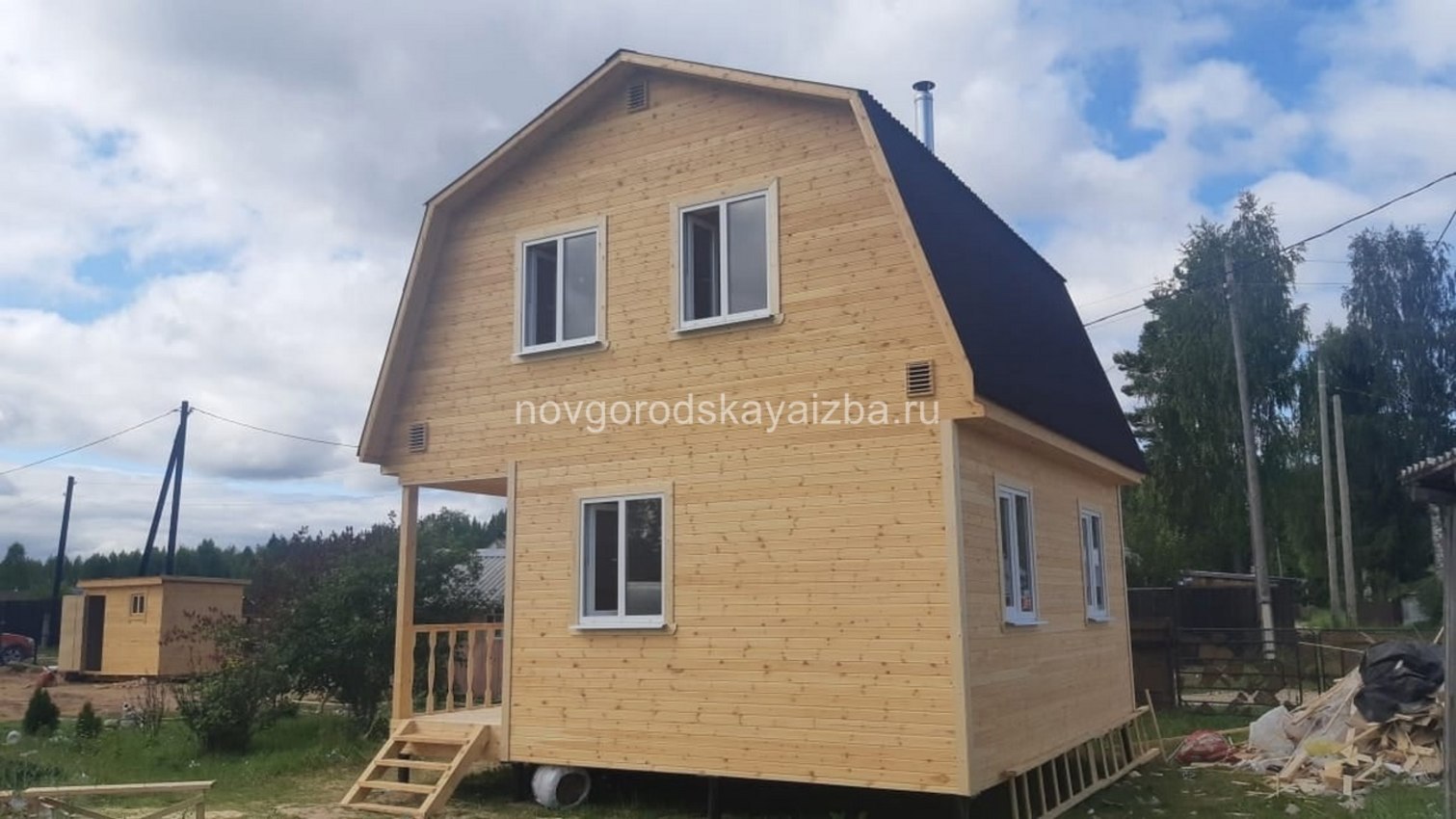 Каркасный дом 60 кв.м под ключ