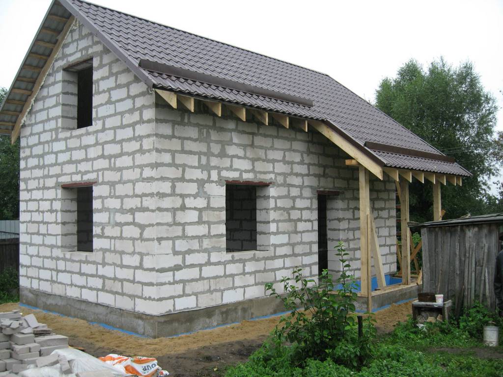 Дома из блоков